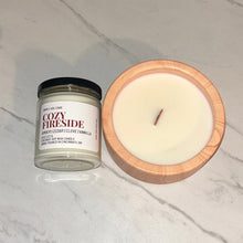 Load image into Gallery viewer, Cozy Fireside Candle | marshmallow + clove