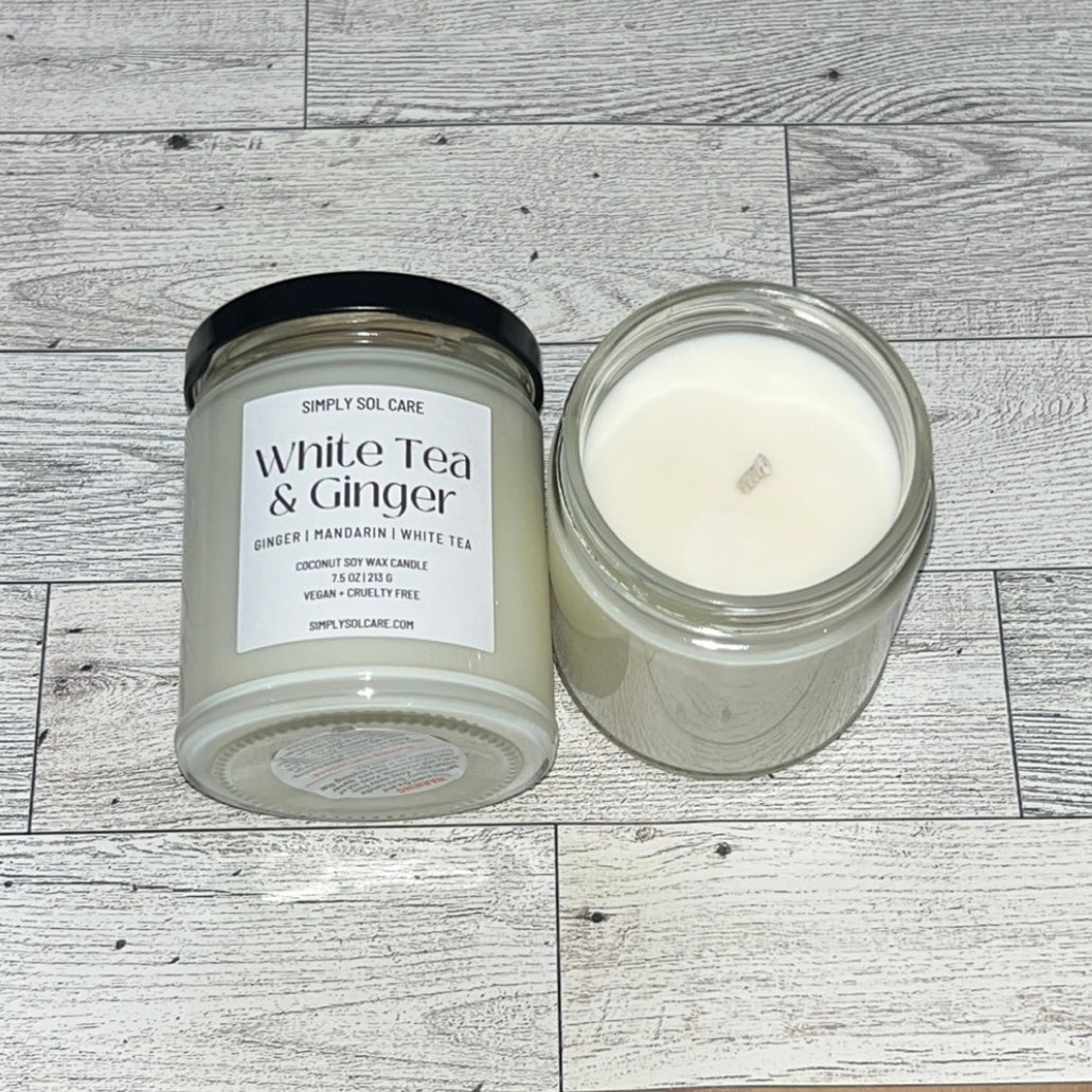 Coconut Soy Glass Candles