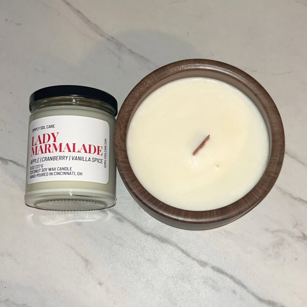 Lady Marmalade Candle | spiced cranberry + apple