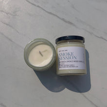 Load image into Gallery viewer, Smoke Session Candle | vanilla + smoked wood
