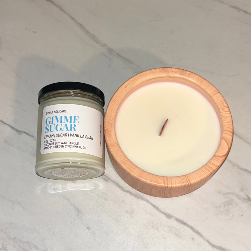 Gimme Sugar Candle | sugar + vanilla bean